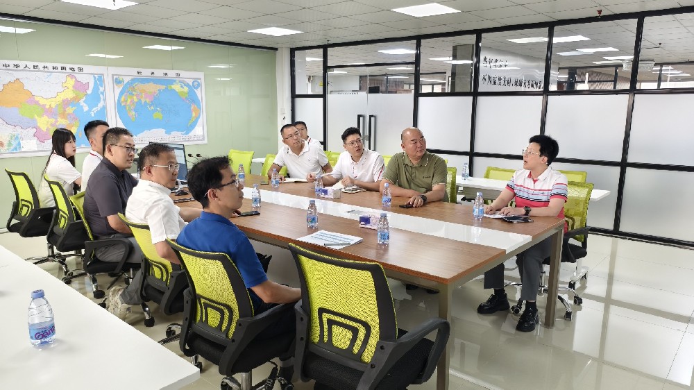 心系企業，情暖藍柯路——陳鎮長及鎮領導團隊親臨指導，共繪發展藍圖